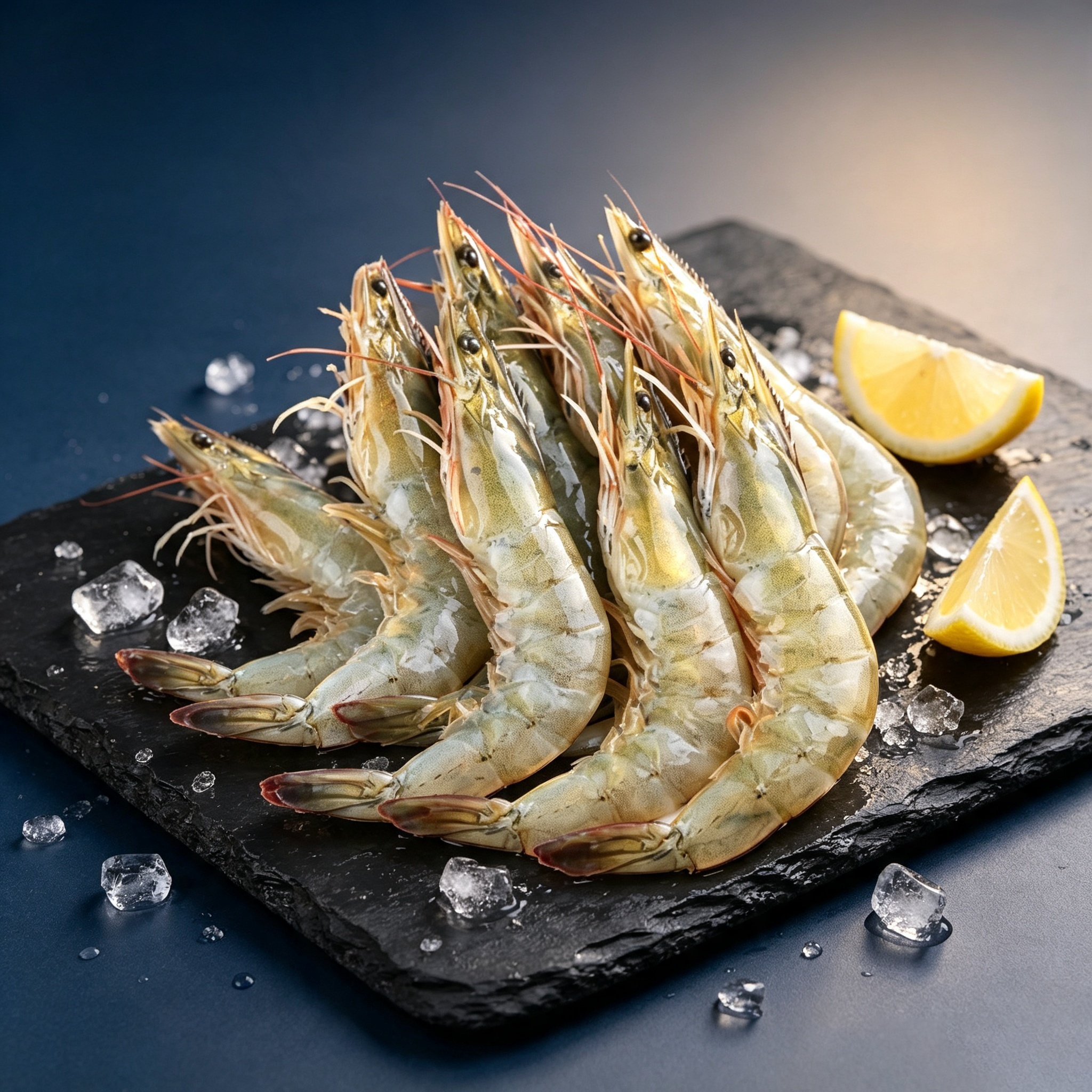 Wild Caught Whole Shell-on Prawns